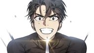 Gong-ja as seen in the SSS-Class Revival Hunter manhwa (Image credit: Kakao)